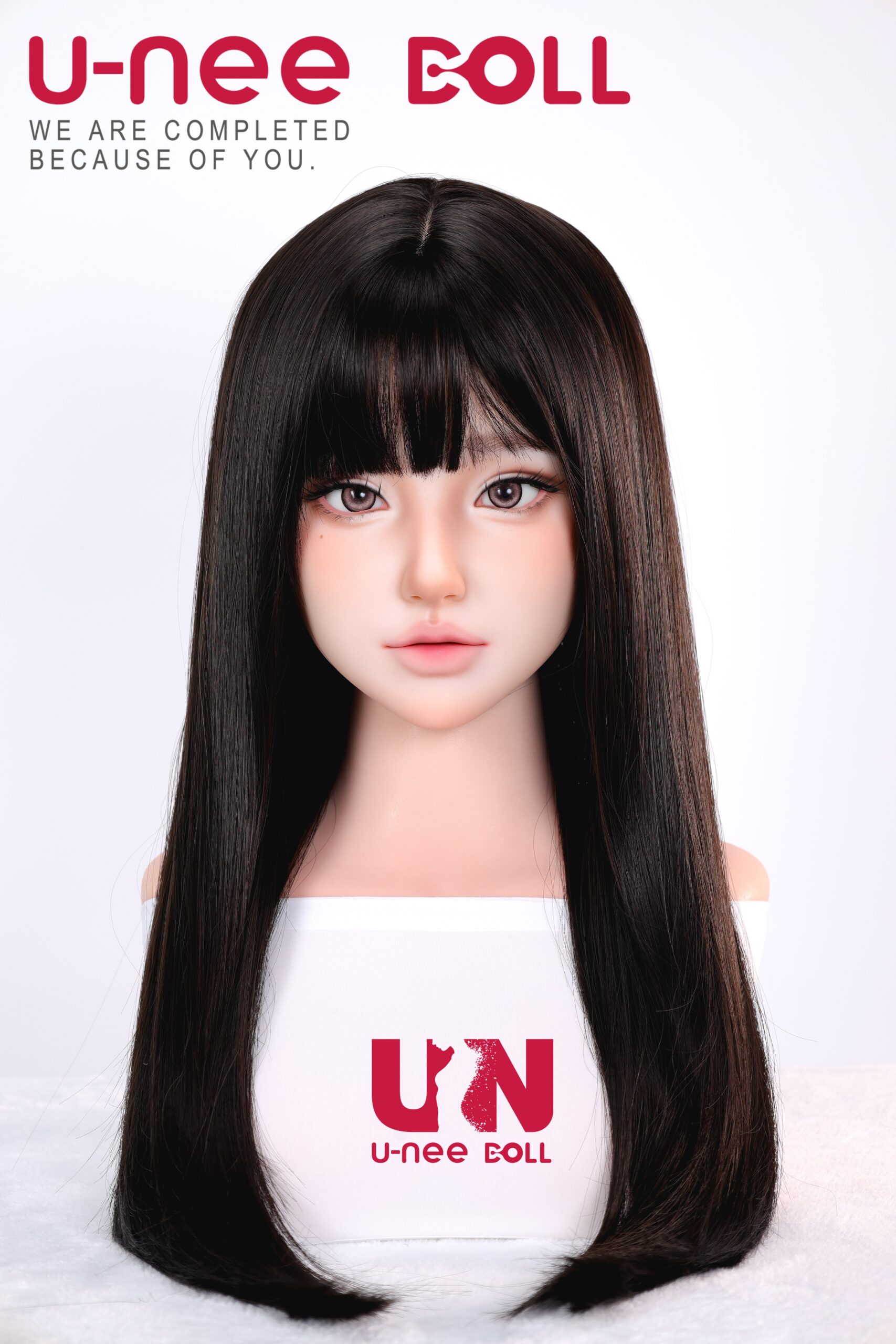 UNEEDOLL ウィッグ 03 ブラック・ストレートロング